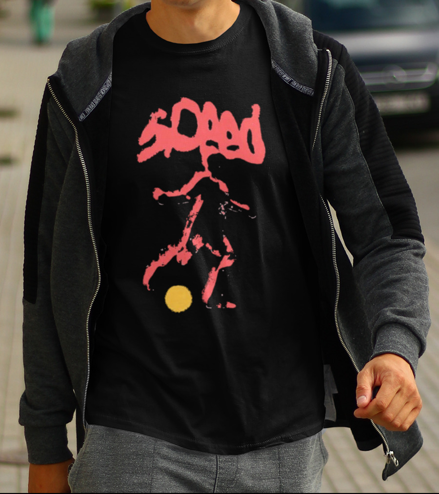 IShowSpeed Soccer Silhouette With Ball Warp T-Shirt