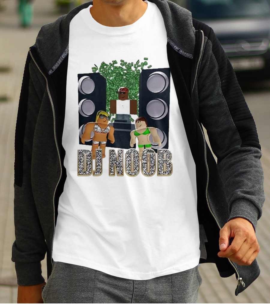 DJ Noob Roblox Dance Party Experience T-Shirt
