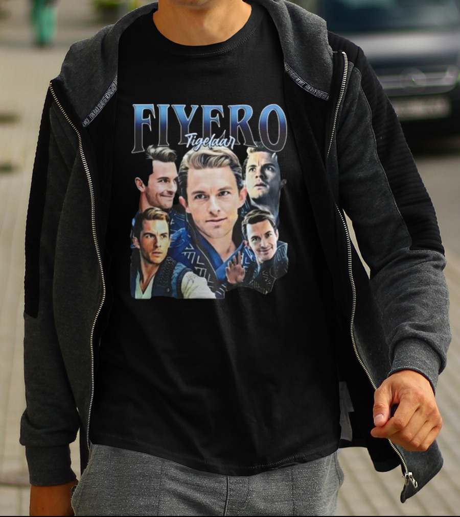Fiyero Tigelaar Retro 90s Bootleg T-Shirt