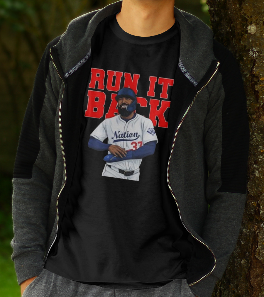 Teoscar Hernández Run It Back Nation 37 Los Angeles Baseball Collection T-Shirt