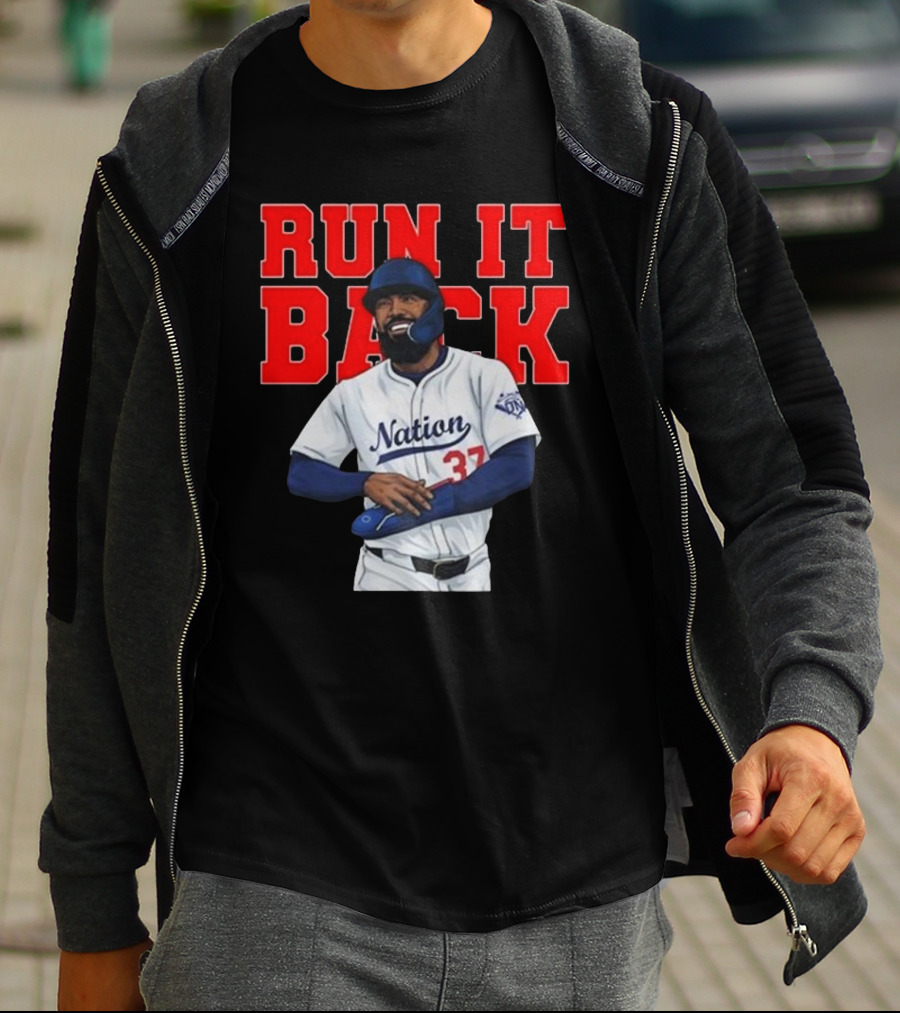 Teoscar Hernández Run It Back Nation 37 Los Angeles Baseball Collection T-Shirt