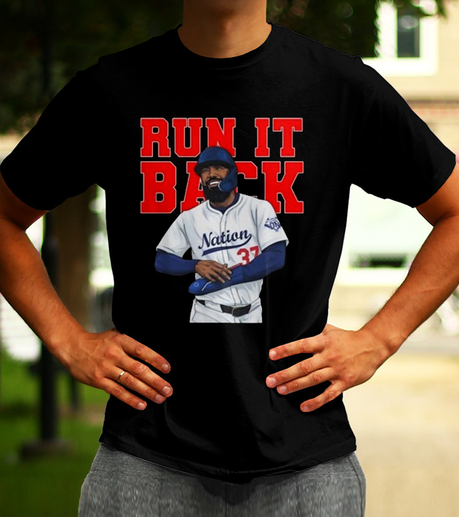Teoscar Hernández Run It Back Nation 37 Los Angeles Baseball Collection T-Shirt