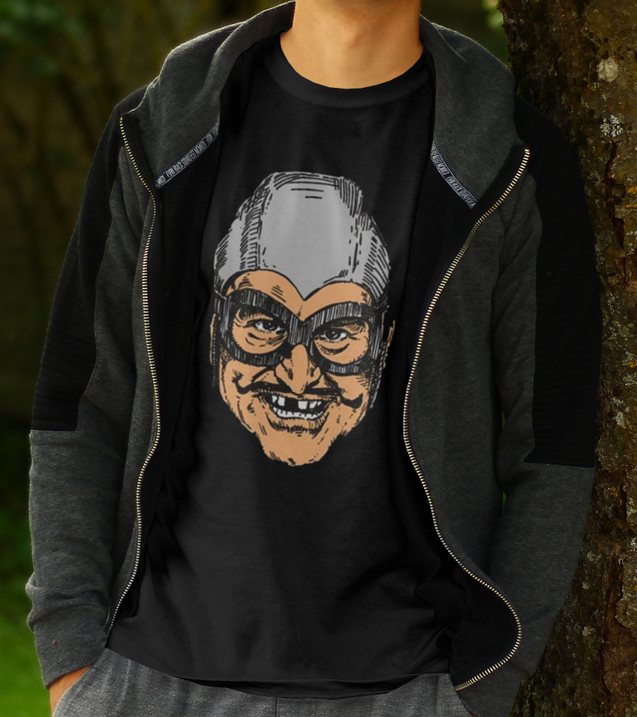 Aquabats Bat Commander Masked Hero Face T-Shirt