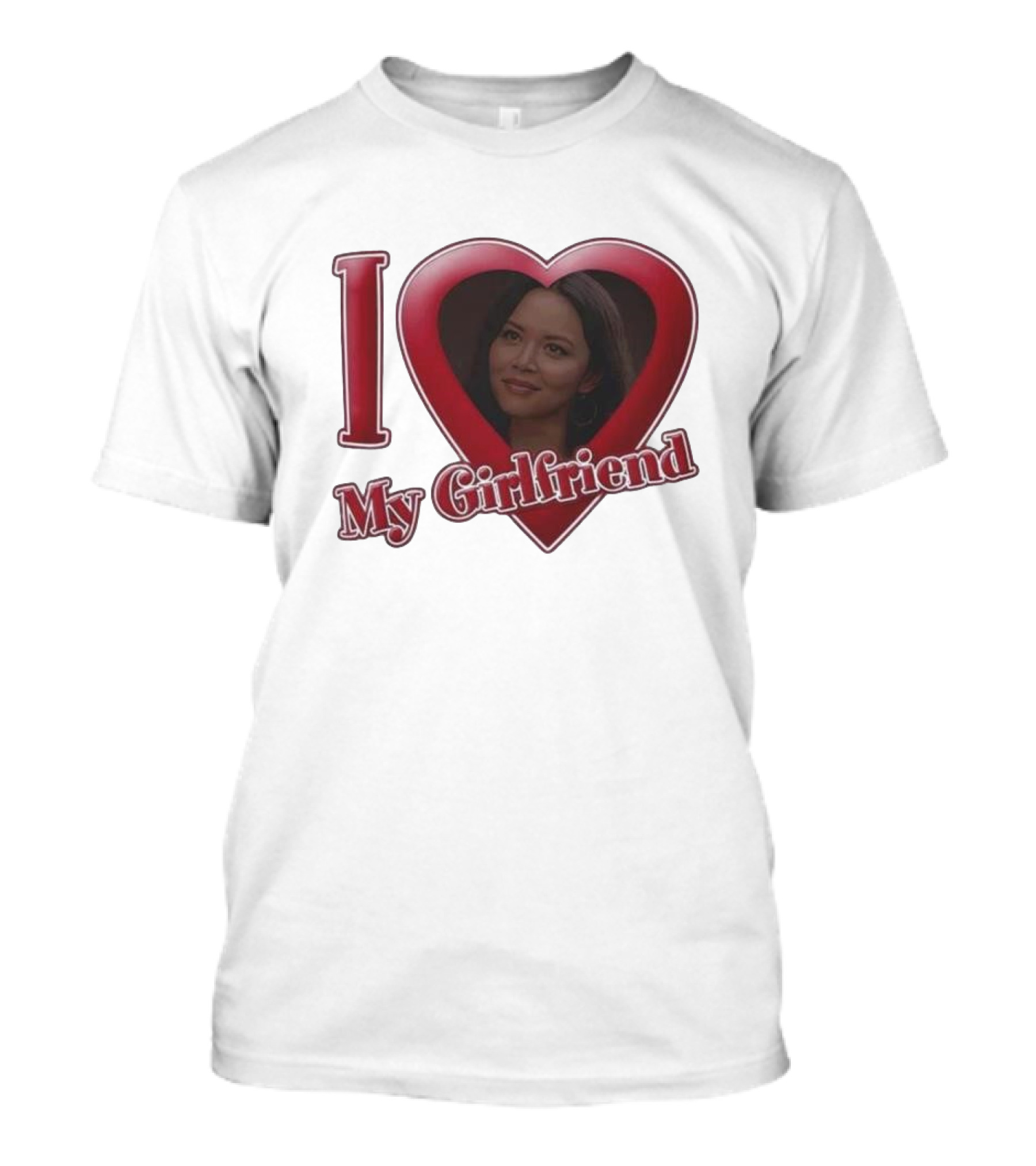 I Love My Girlfriend Lucy Chen Melissa O’Neil The Rookie T-Shirt