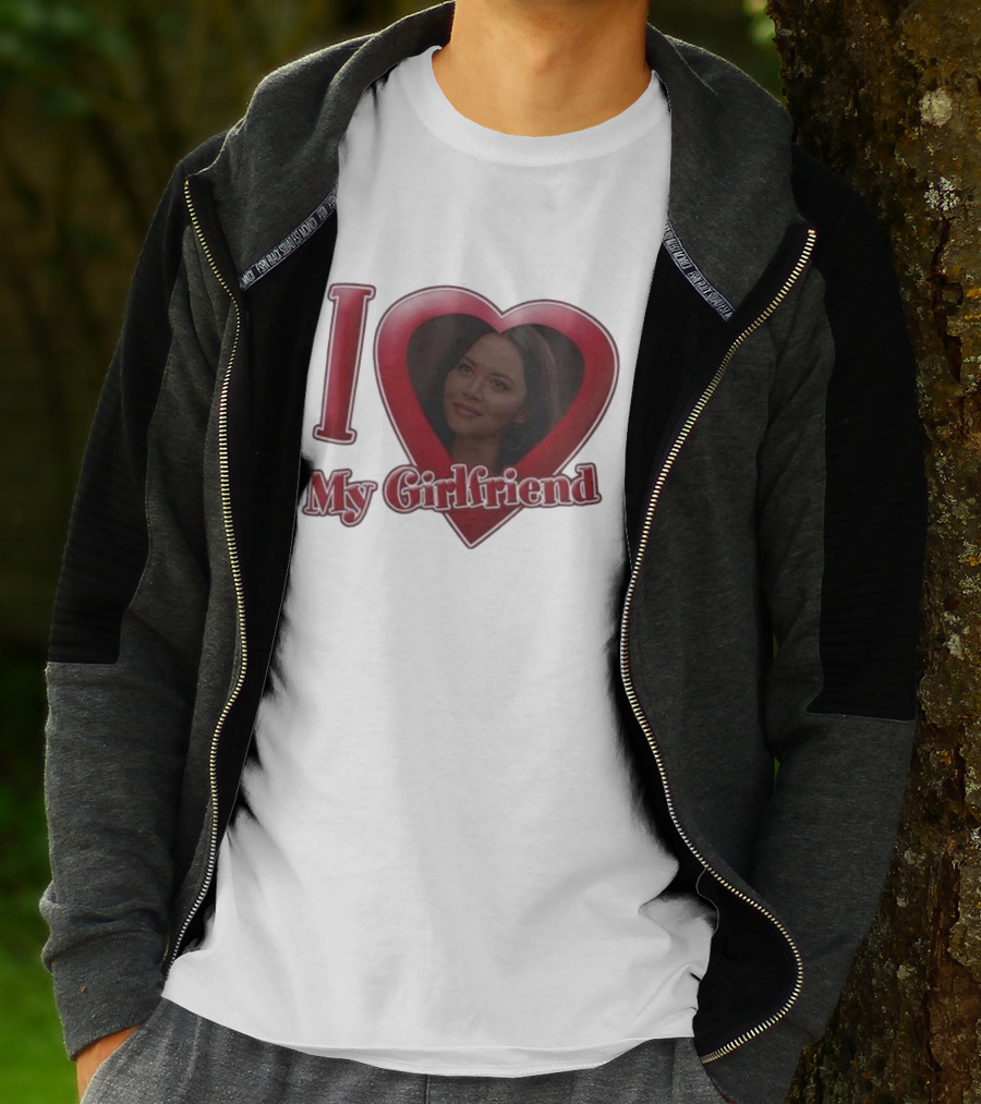 I Love My Girlfriend Lucy Chen Melissa O’Neil The Rookie T-Shirt
