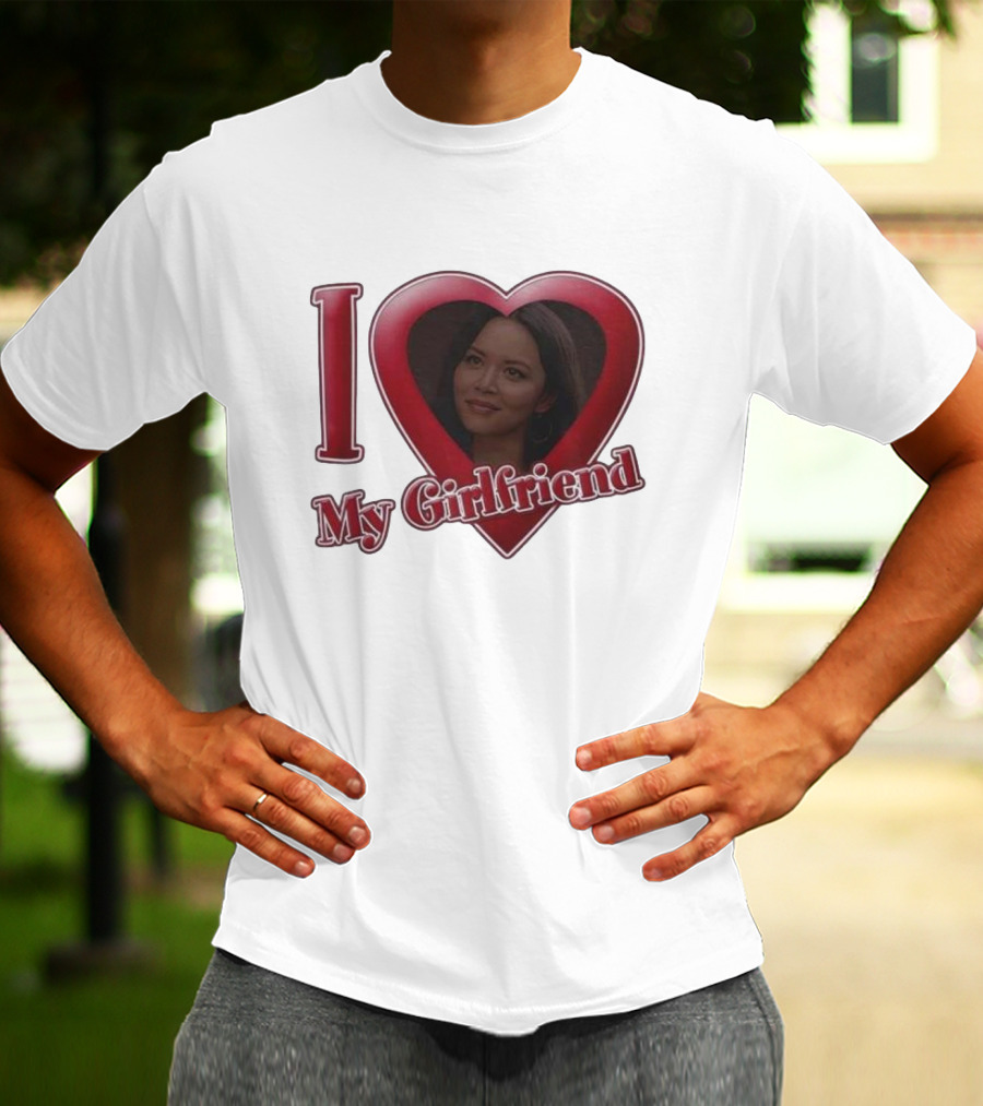I Love My Girlfriend Lucy Chen Melissa O’Neil The Rookie T-Shirt