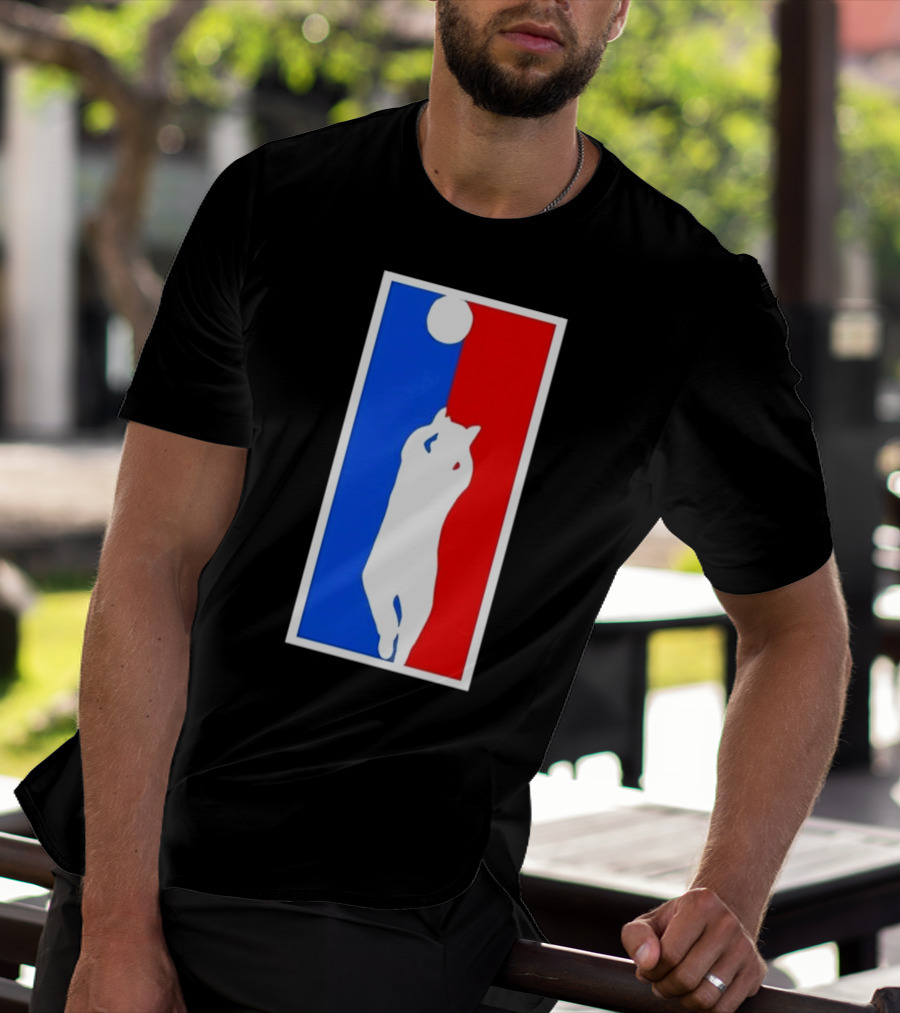 Brad Williams Cat Logo Basketball T-Shirt