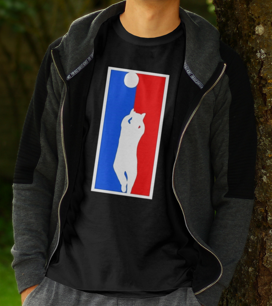 Brad Williams Cat Logo Basketball T-Shirt
