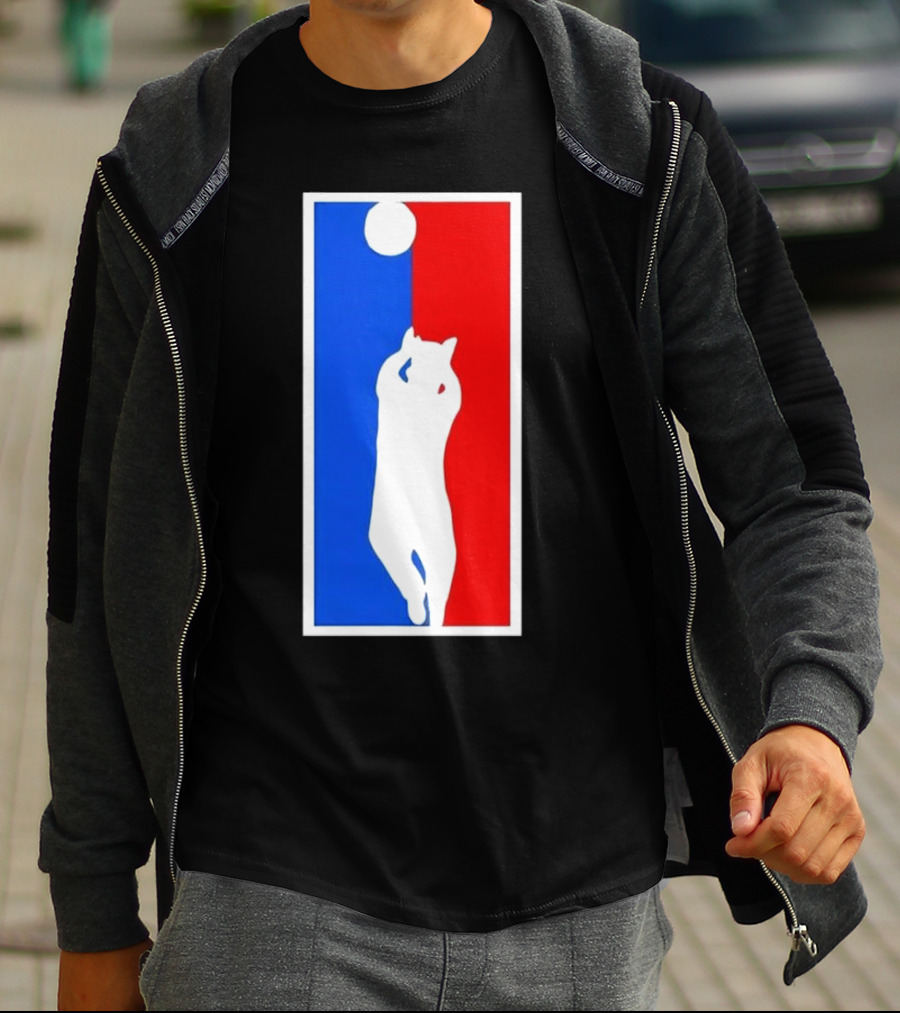 Brad Williams Cat Logo Basketball T-Shirt
