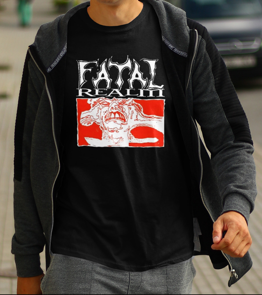 Fatal Realm Graphic Brutal Daze T-Shirt