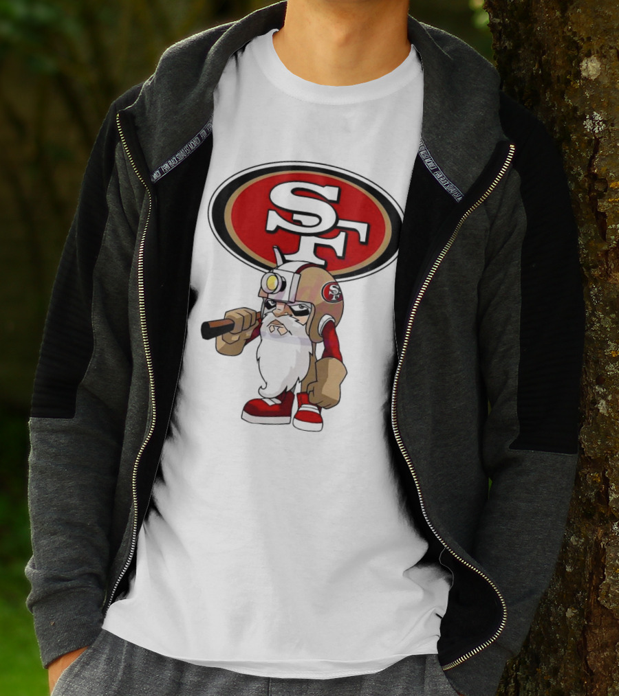 Rush Zone San Francisco 49ers NFL Cartoon Character 2025 SF T-Shirt