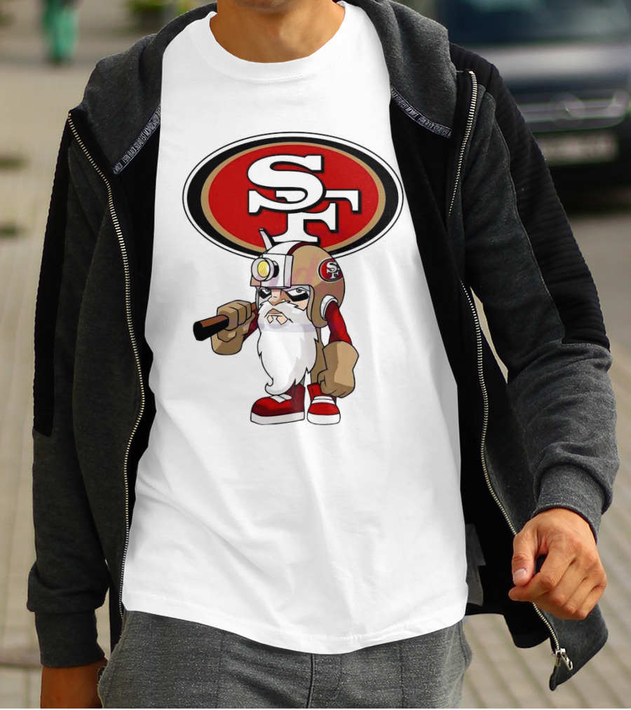 Rush Zone San Francisco 49ers NFL Cartoon Character 2025 SF T-Shirt