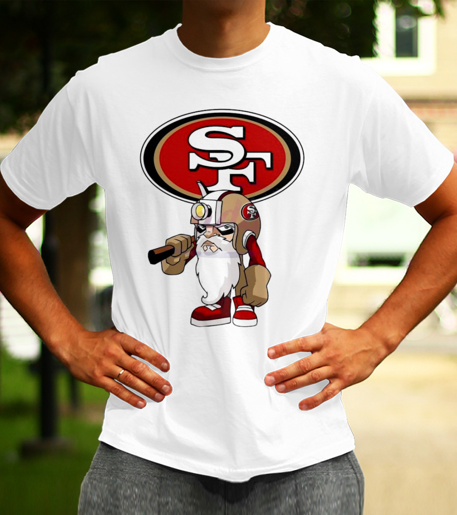 Rush Zone San Francisco 49ers NFL Cartoon Character 2025 SF T-Shirt