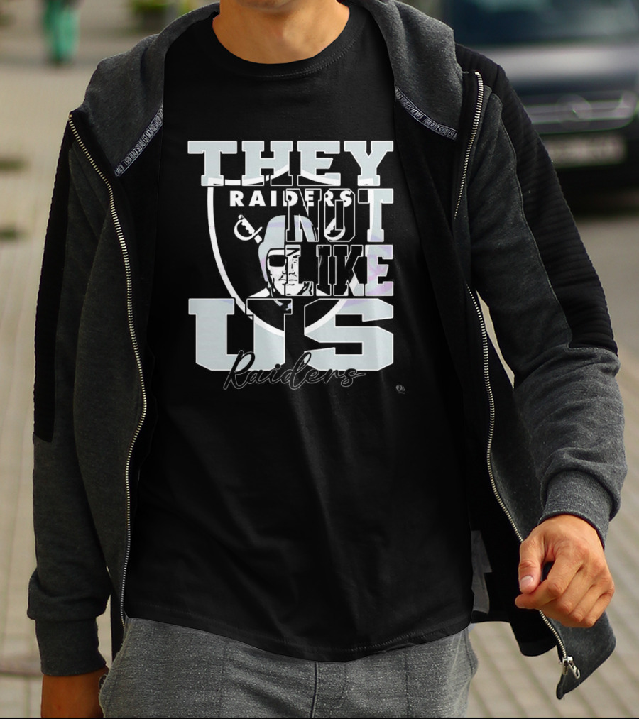 They Not Like Us Raiders NFL Football 2025 T-Shirt