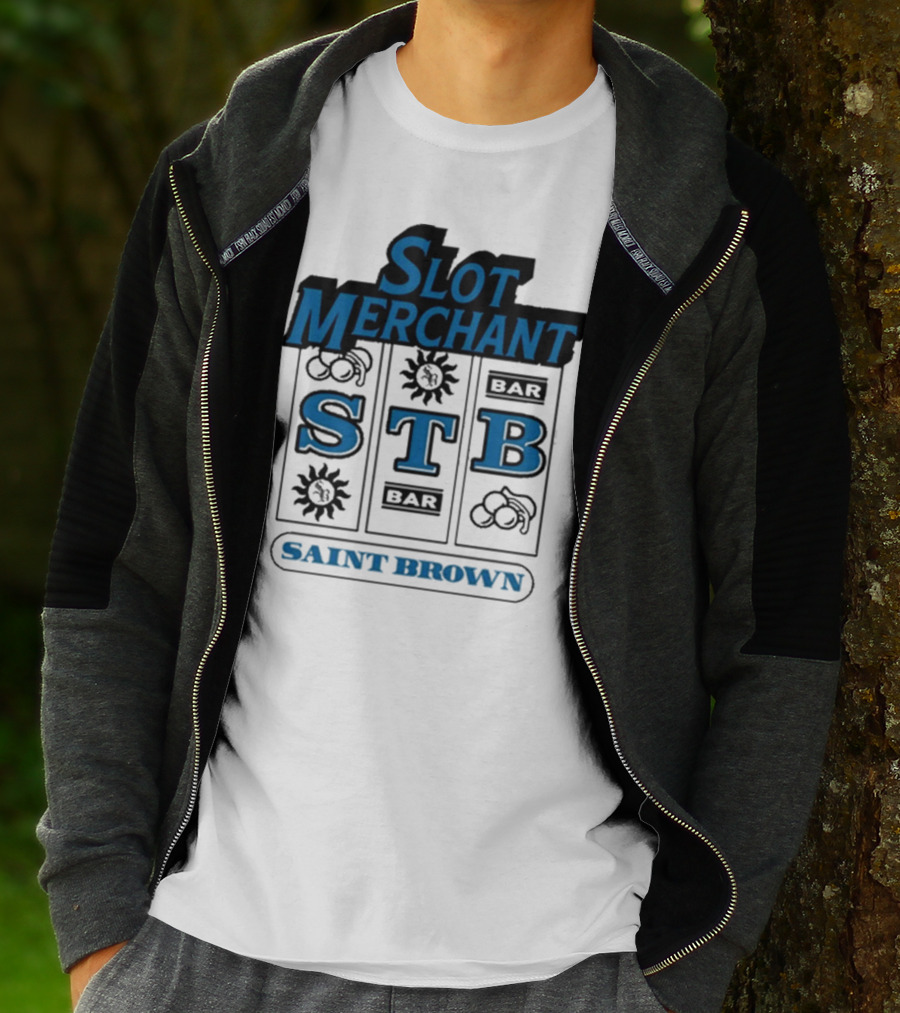 Slot Merchant STB Bar Saint Brown Amon-ra St Brown T-Shirt