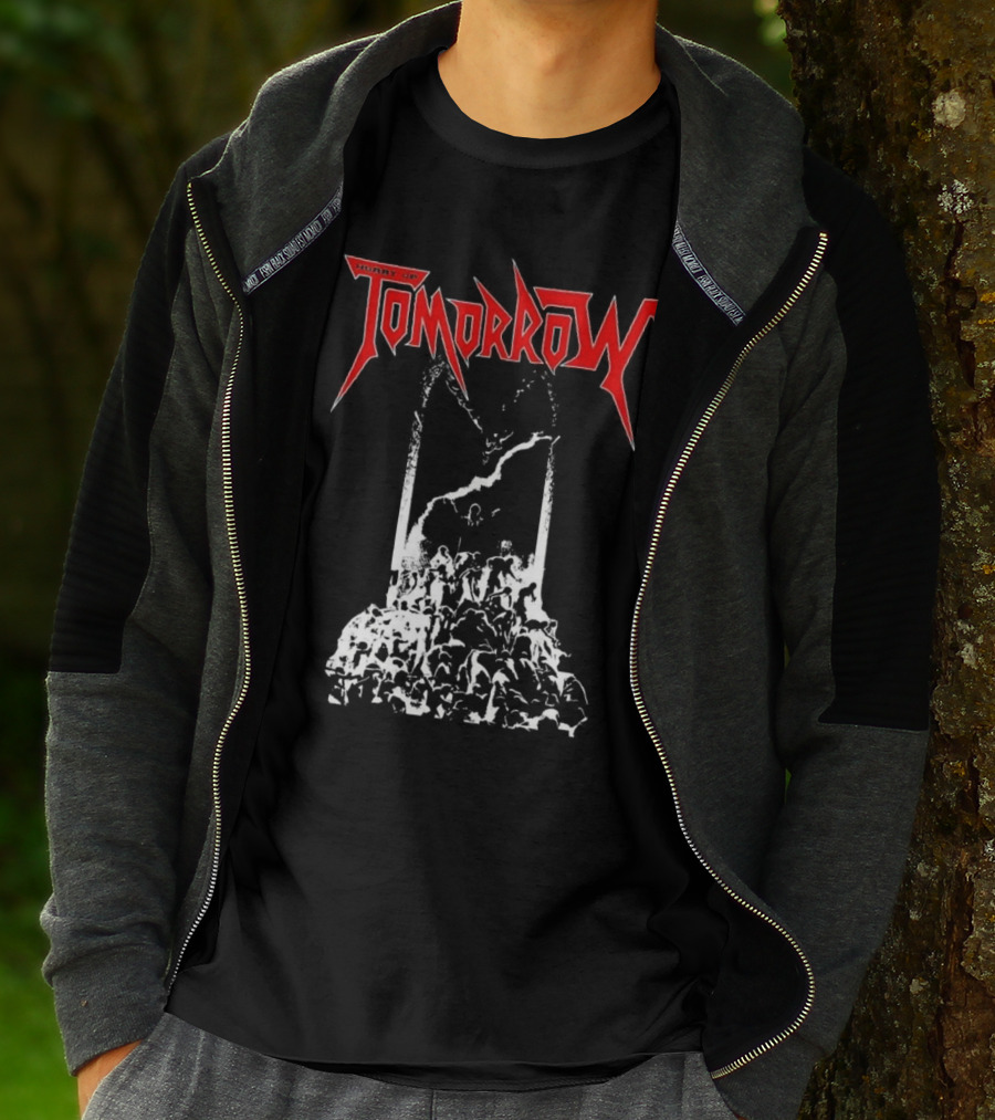 Hurry Up Tomorrow Heavy Metal Gothic Architecture Crowd T-Shirt