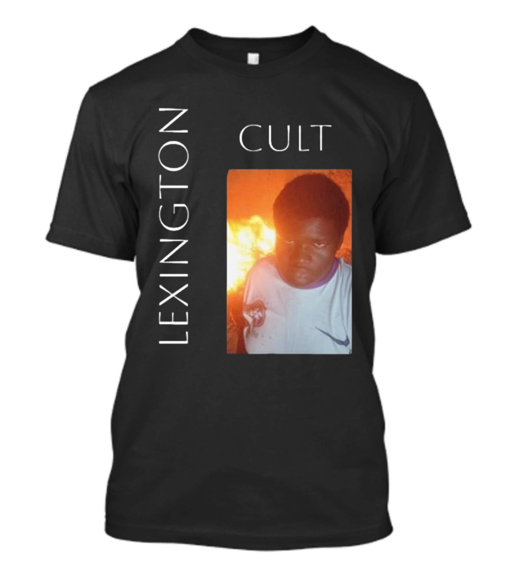 Lexington Jones Lexington Cult Soccer Fire Scene T-Shirt