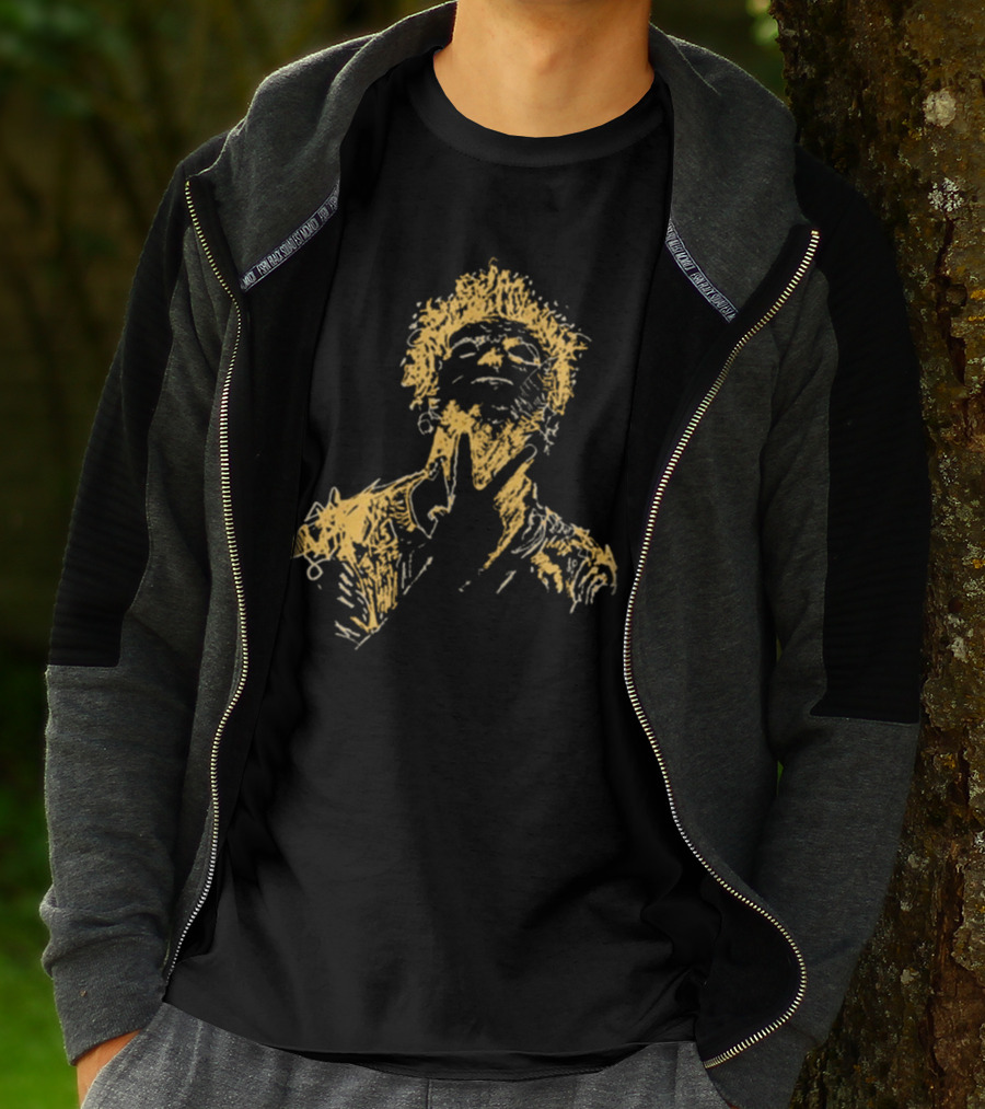 Born Losers Records Anthony Green California Fire Relief Fund Sketch T-Shirt