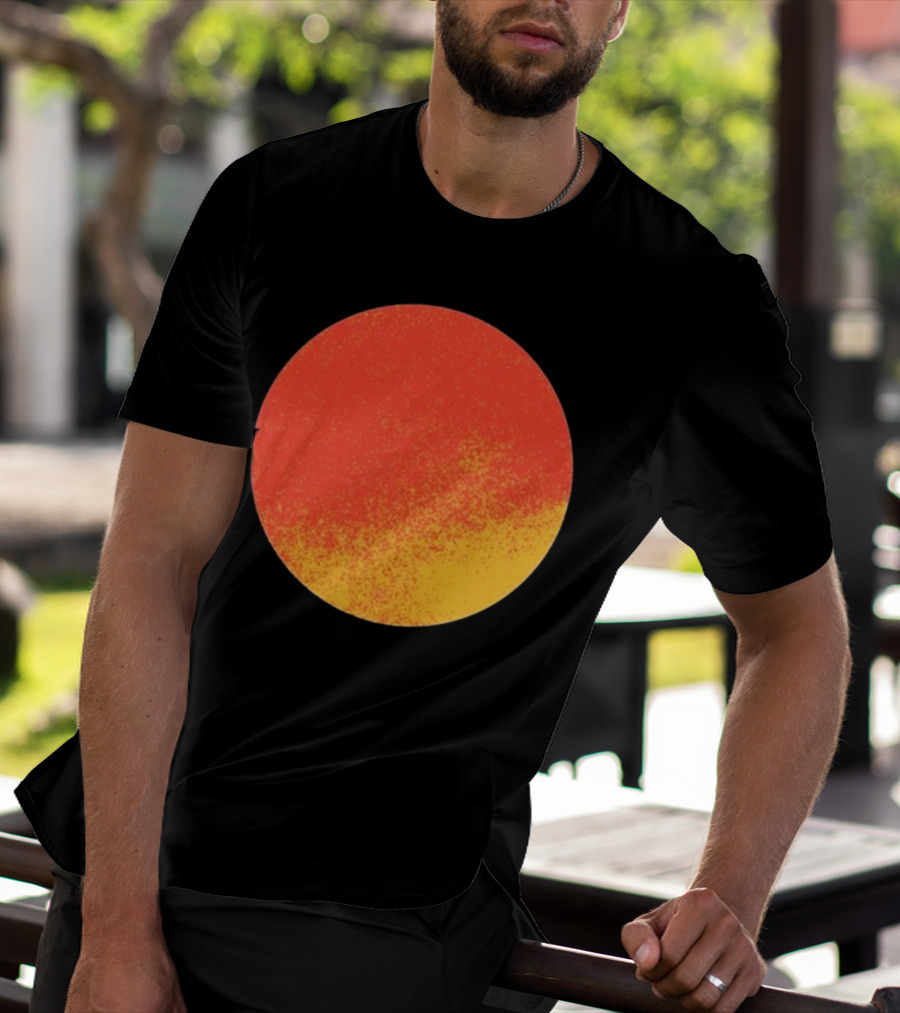 Silverstein Don’t Let Me Get Too Low Sunset Circle T-Shirt