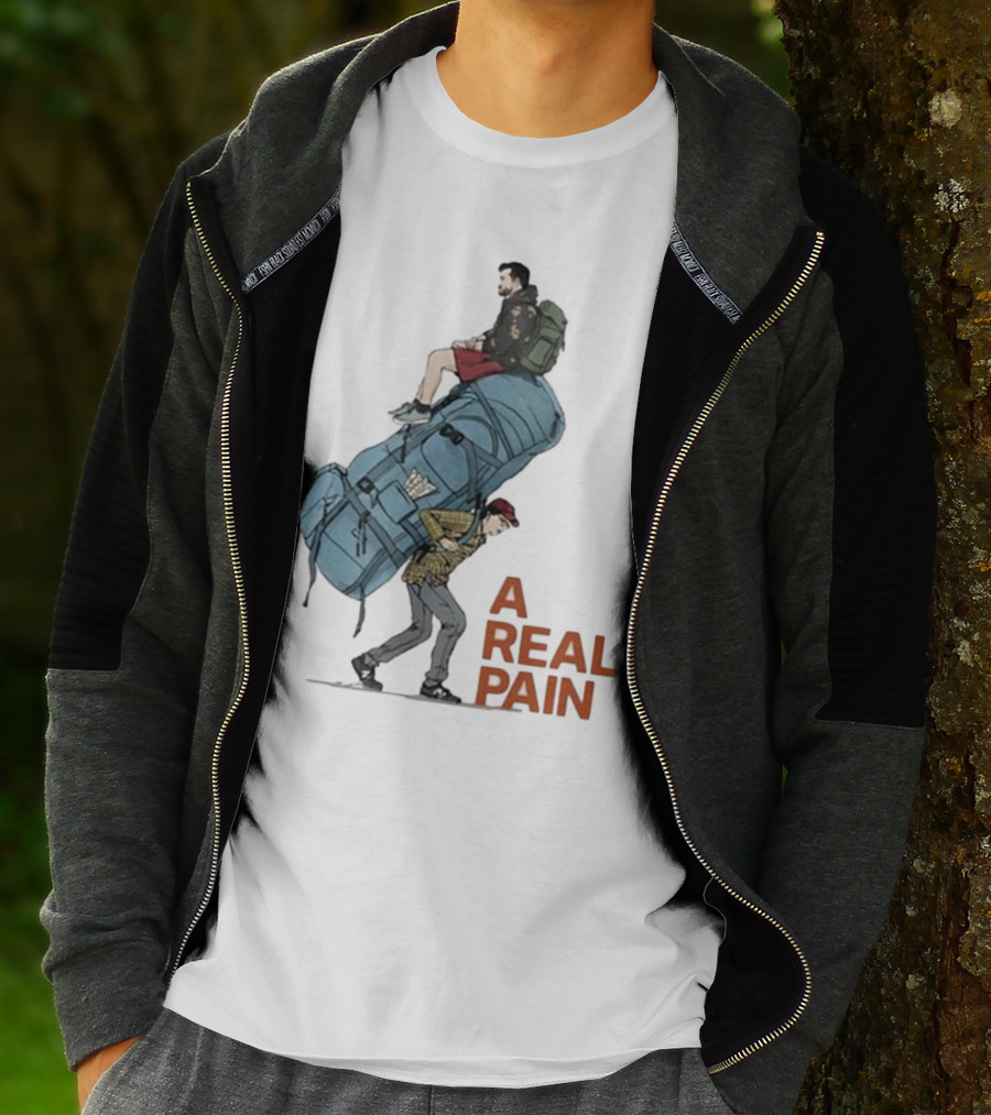 Team Picturehouse Searchlight Pictures A Real Pain Heavy Backpack T-Shirt