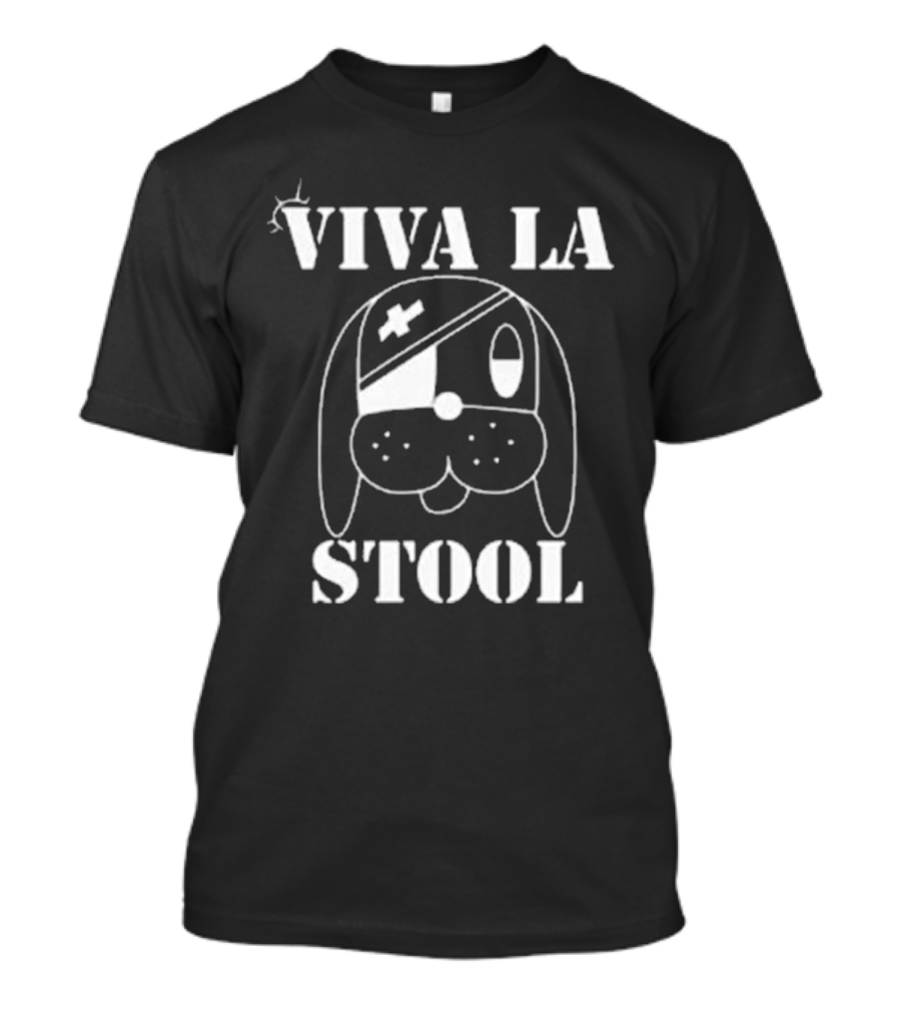 Viva La Stool Pirate Dog T-Shirt