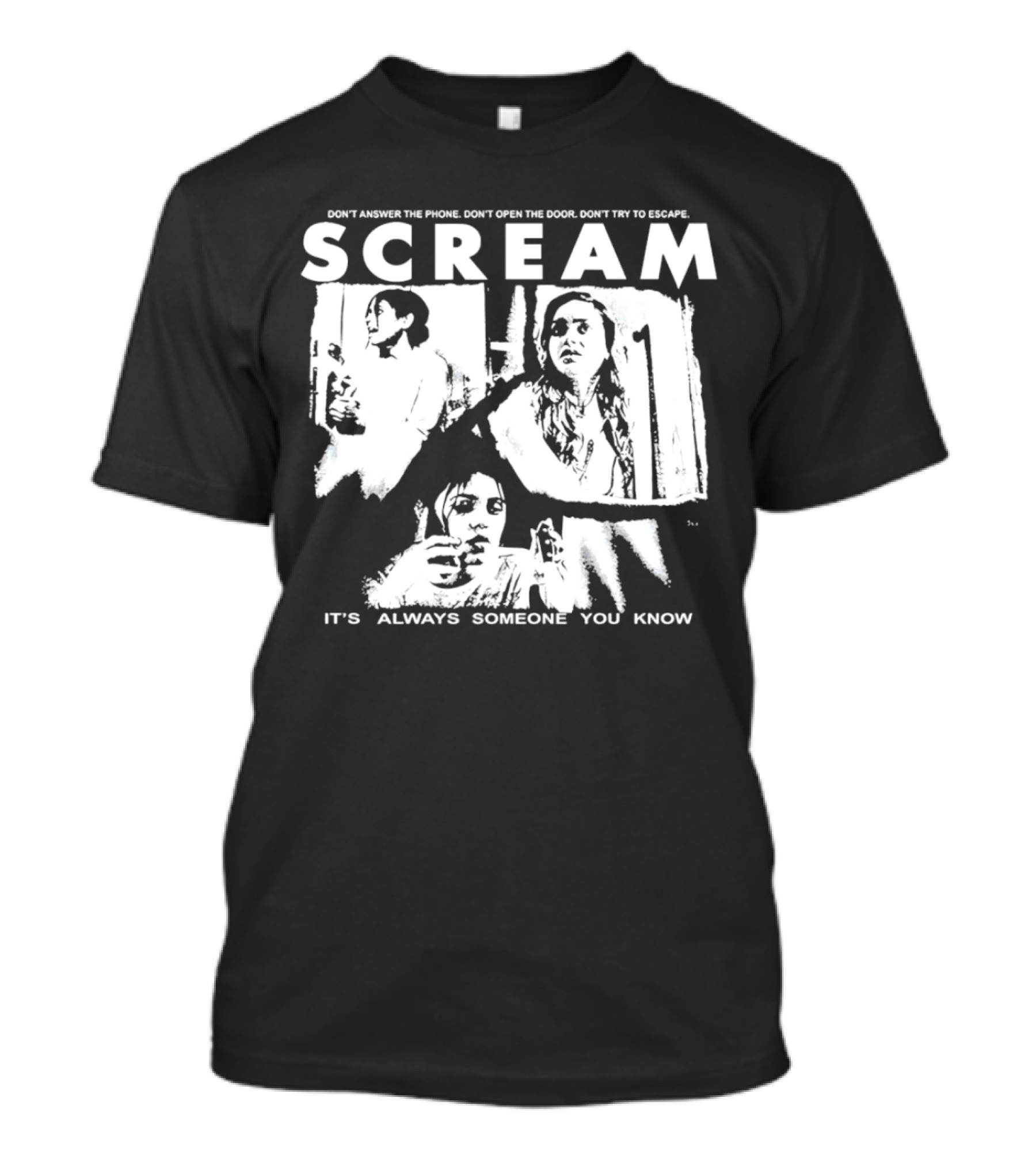 Scream Don't Answer The Phone It's Always Someone You Know T-Shirt