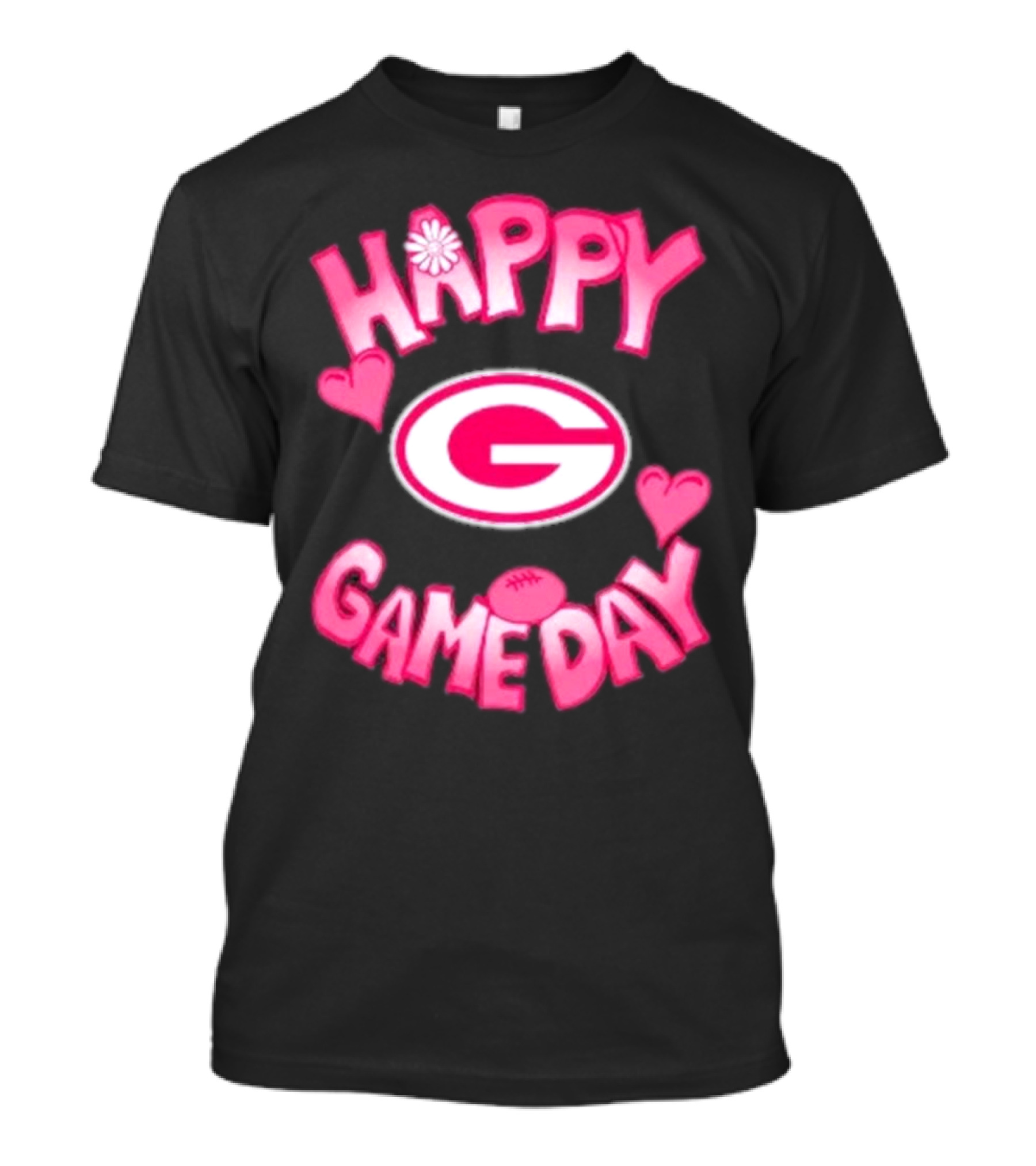 Happy Gameday Valentine’s Day Green Bay Packers 2025 T-Shirt