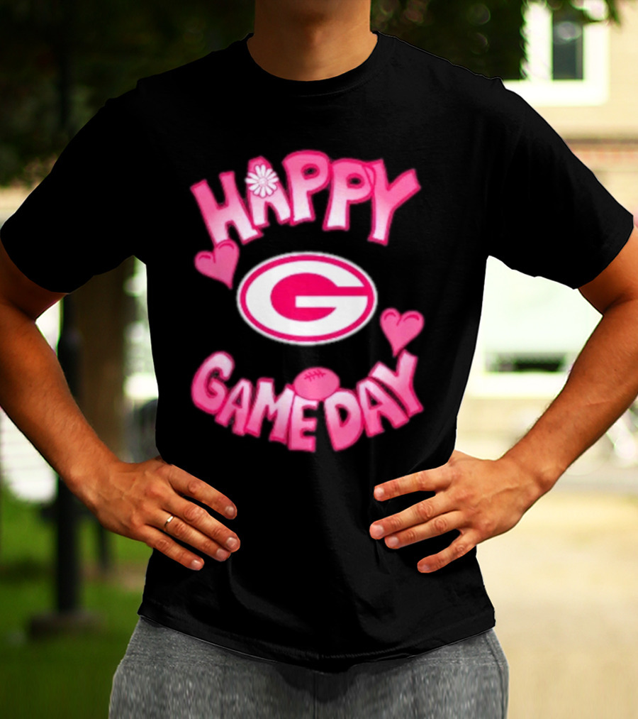Happy Gameday Valentine’s Day Green Bay Packers 2025 T-Shirt