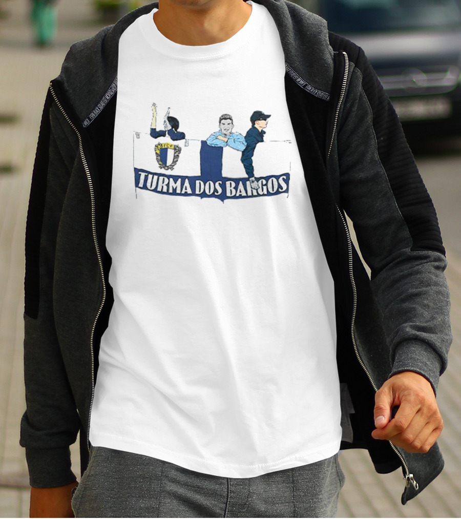 Turma Dos Bargos Futebol Clube Fans Banner T-Shirt