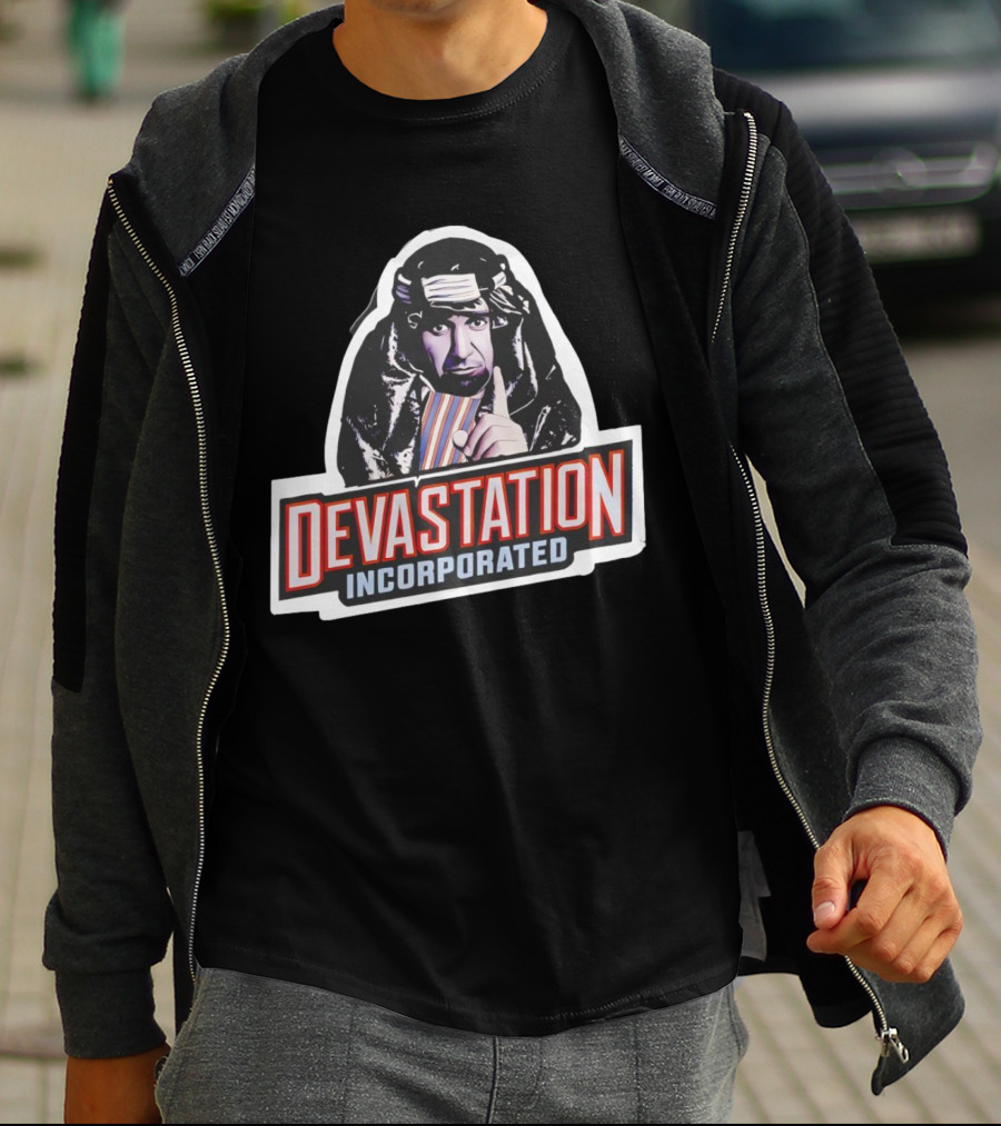 Devastation Incorporated Skandar Akbar Iconic Wrestling Legend T-Shirt