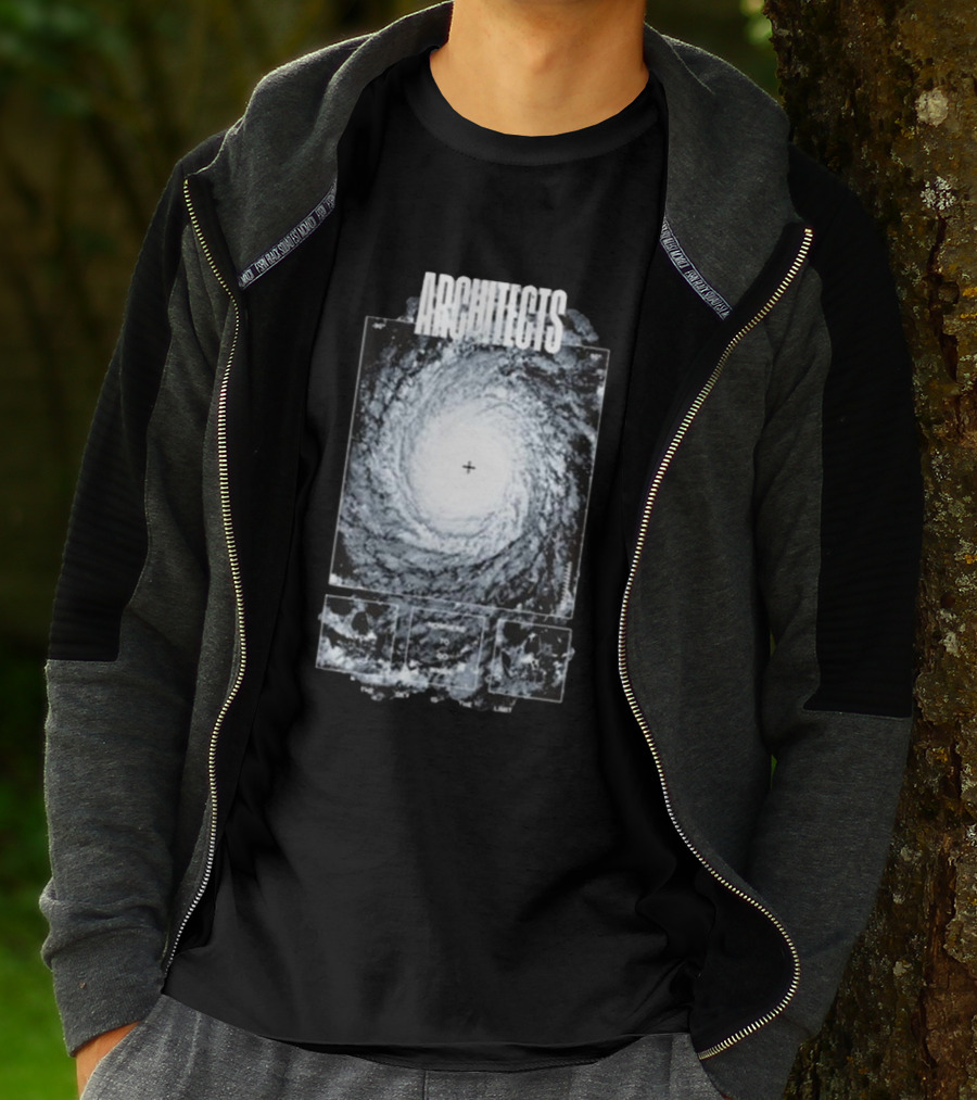 Architects Nowhere To Go Blackhole Spiral T-Shirt