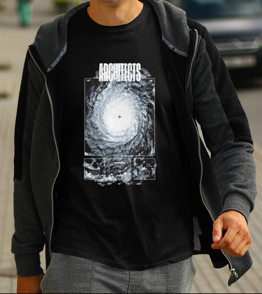 Architects Nowhere To Go Blackhole Spiral T-Shirt