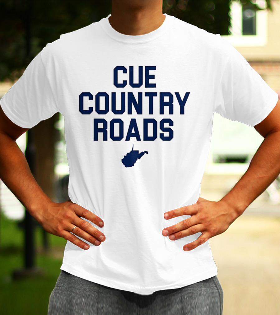 Lindzee Cue Country Roads West Virginia T-Shirt