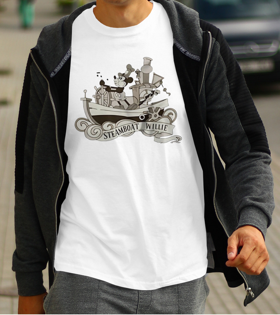 Steamboat Willie Steamboat Willie 1928 Vintage Classic T-Shirt