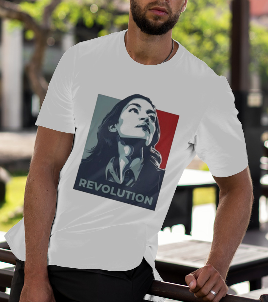 Alexandria Ocasio-Cortez AOC Revolution Inspiration T-Shirt