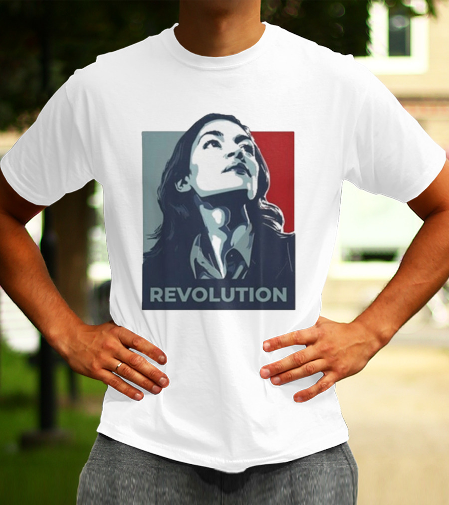 Alexandria Ocasio-Cortez AOC Revolution Inspiration T-Shirt