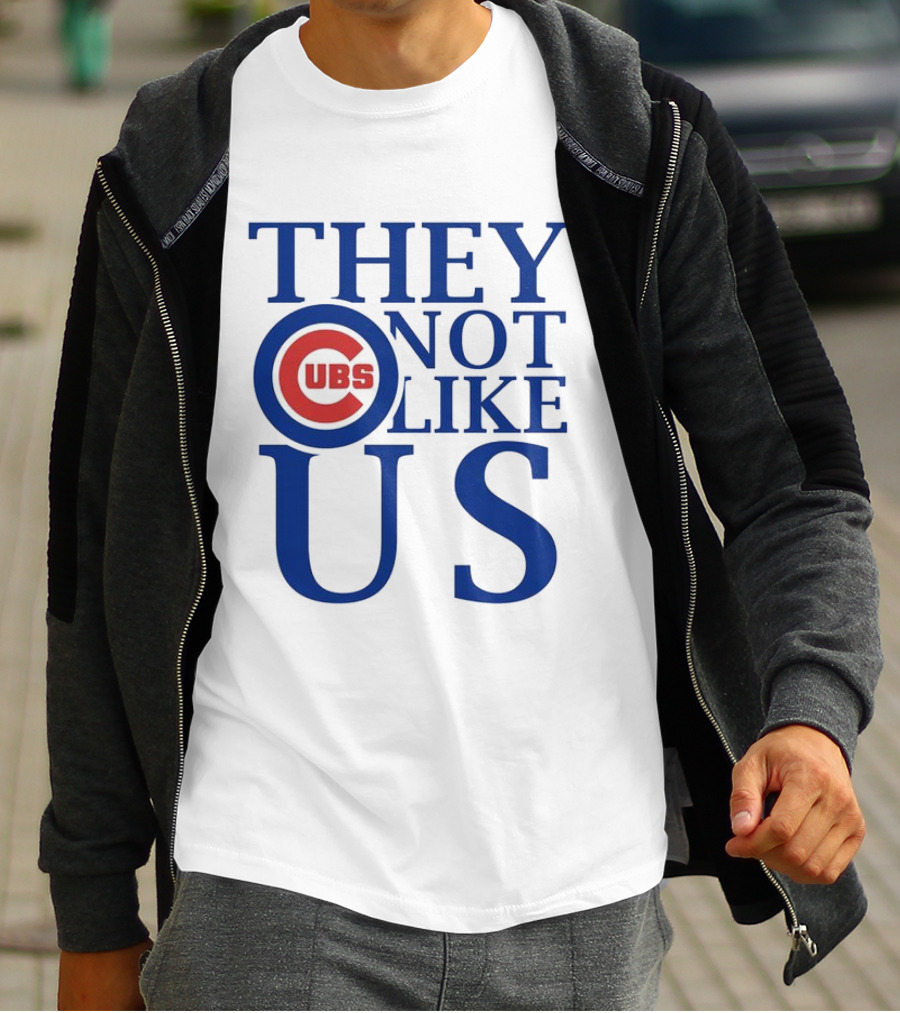 Chicago Cubs They Not Like Us T-Shirt