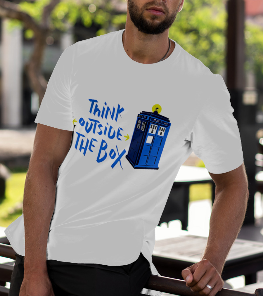 Think Outside The Box Doctor Who Tardis T-Shirt