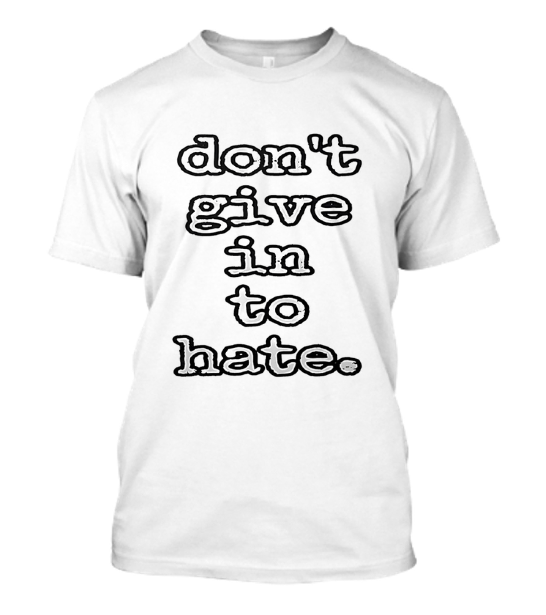 Star Wars Don't Give In To Hate Yoda Wisdom T-Shirt