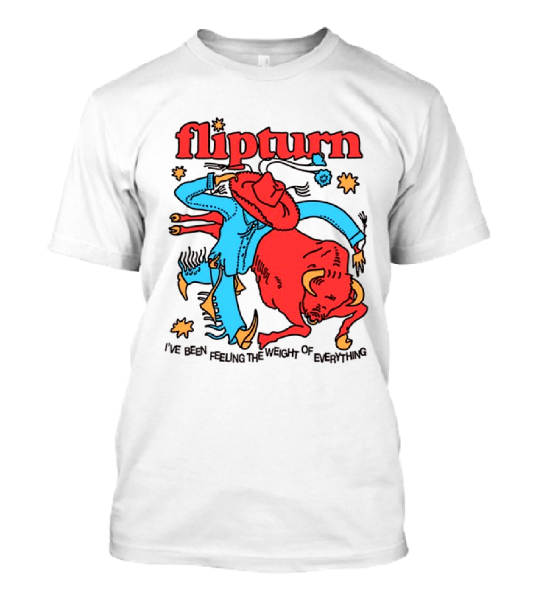 Flipturn Rodeo Clown I've Been Feeling The Word Of Emptiness T-Shirt