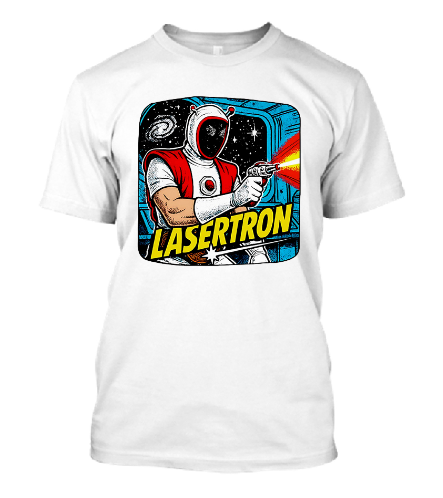 Héctor Guerrero Professional Wrestler Lasertron Space Adventure T-Shirt