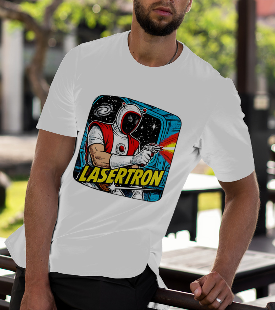 Héctor Guerrero Professional Wrestler Lasertron Space Adventure T-Shirt