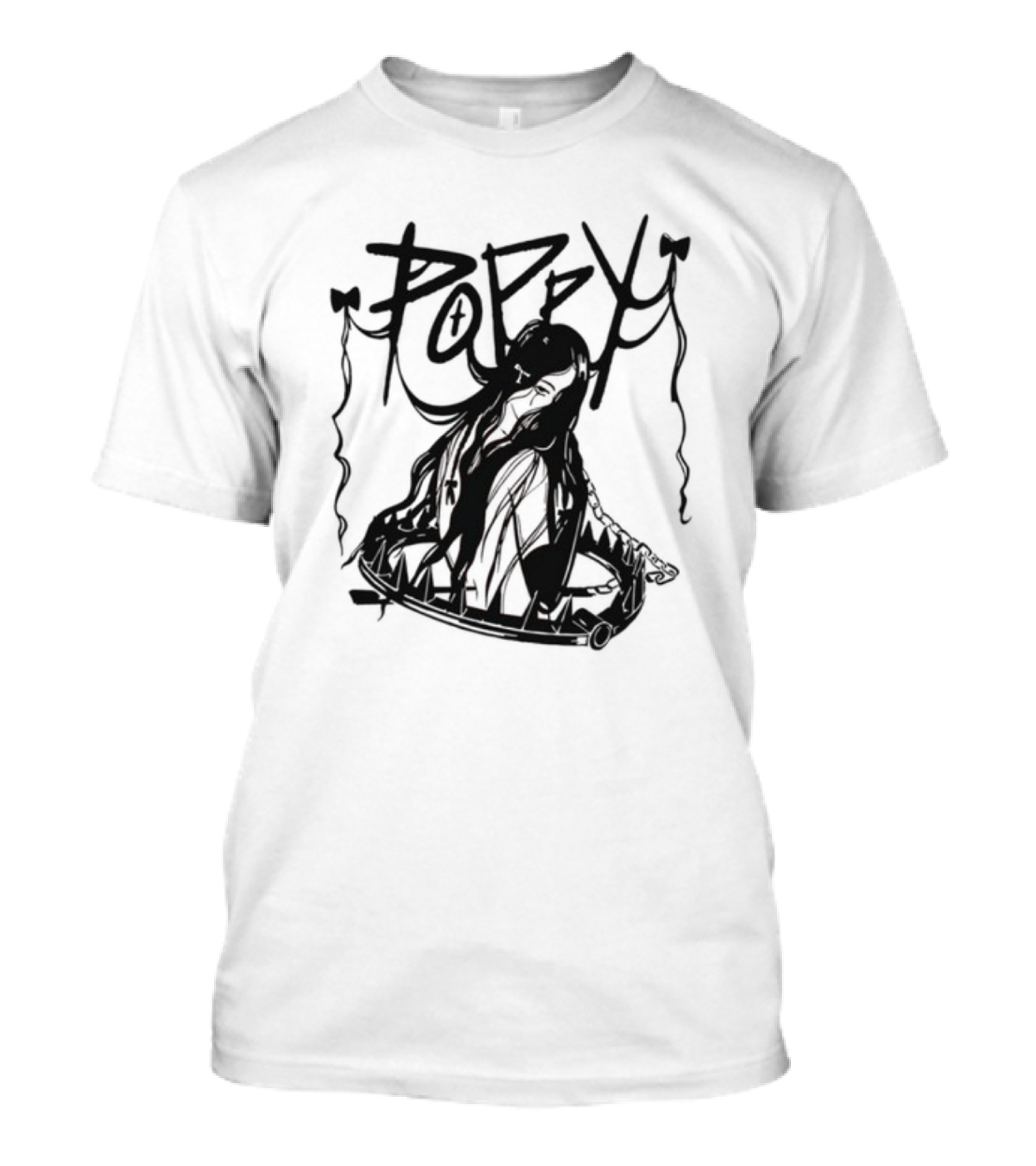 Poppy Bear Trap Dark Graphic T-Shirt