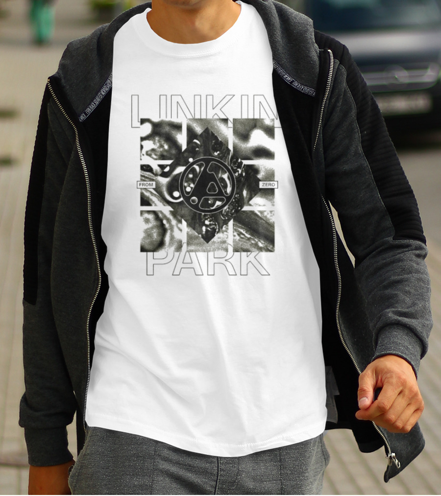 Linkin Park From Zero Strobe Sunburst Logo T-Shirt