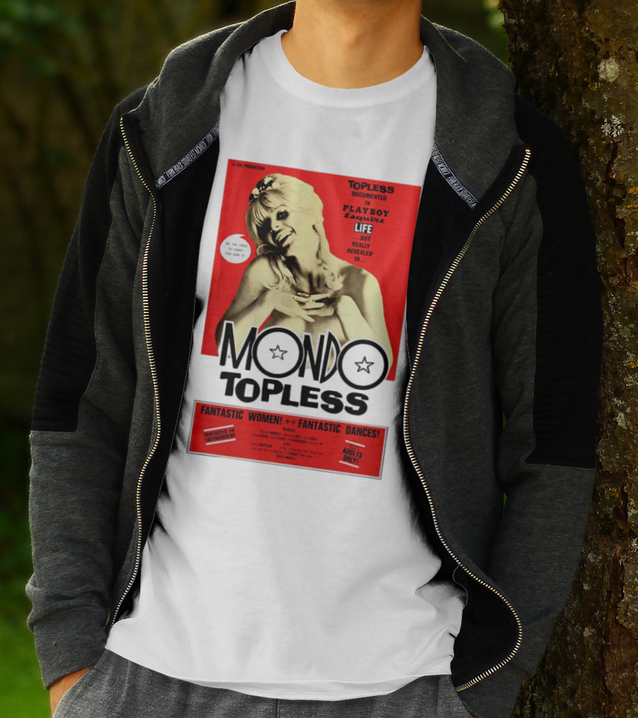 Mondo Topless Fantastic Women Fantastic Dances Adults Only T-Shirt