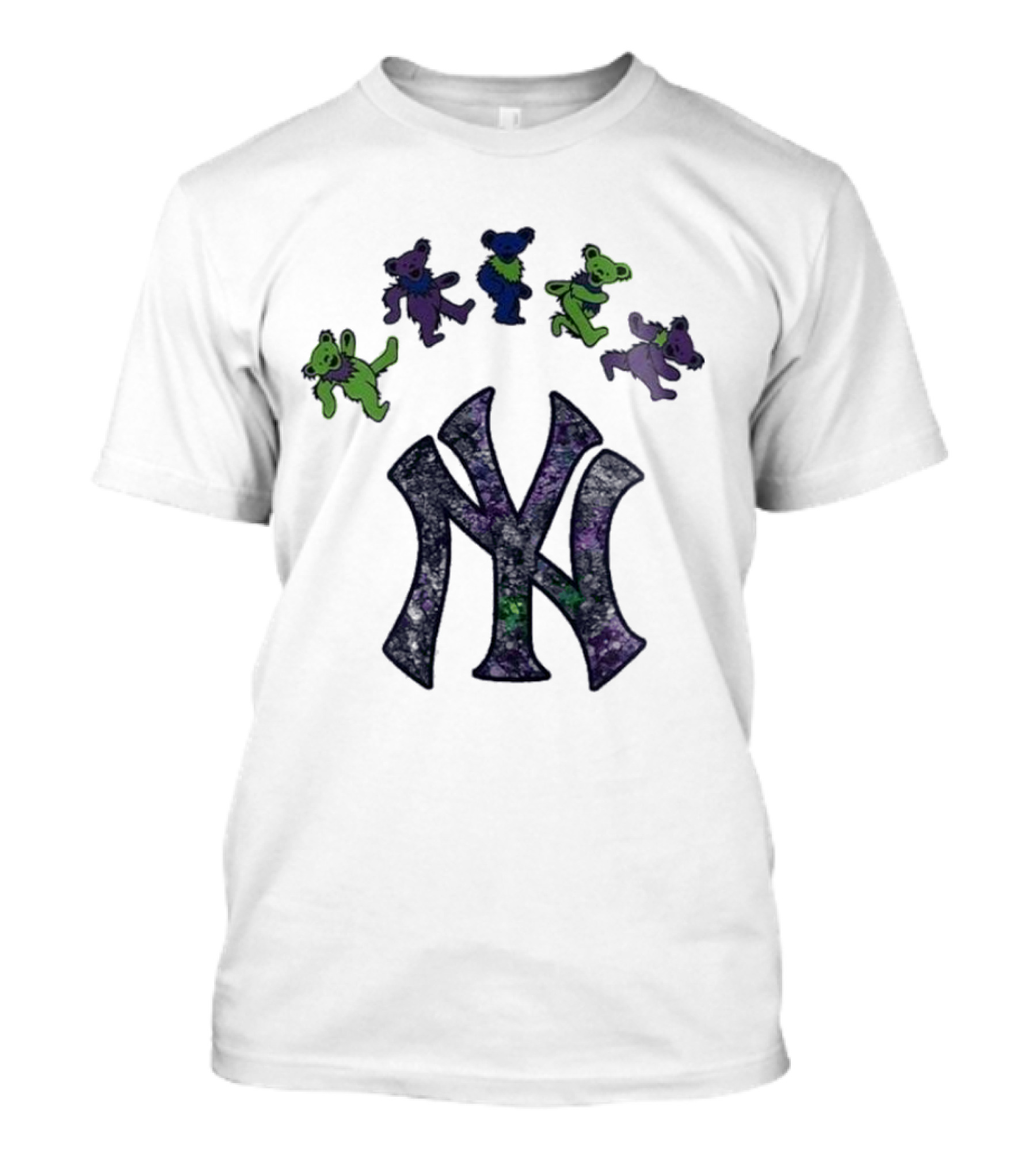 New York Yankees Grateful Dead Bears 2025 T-Shirt