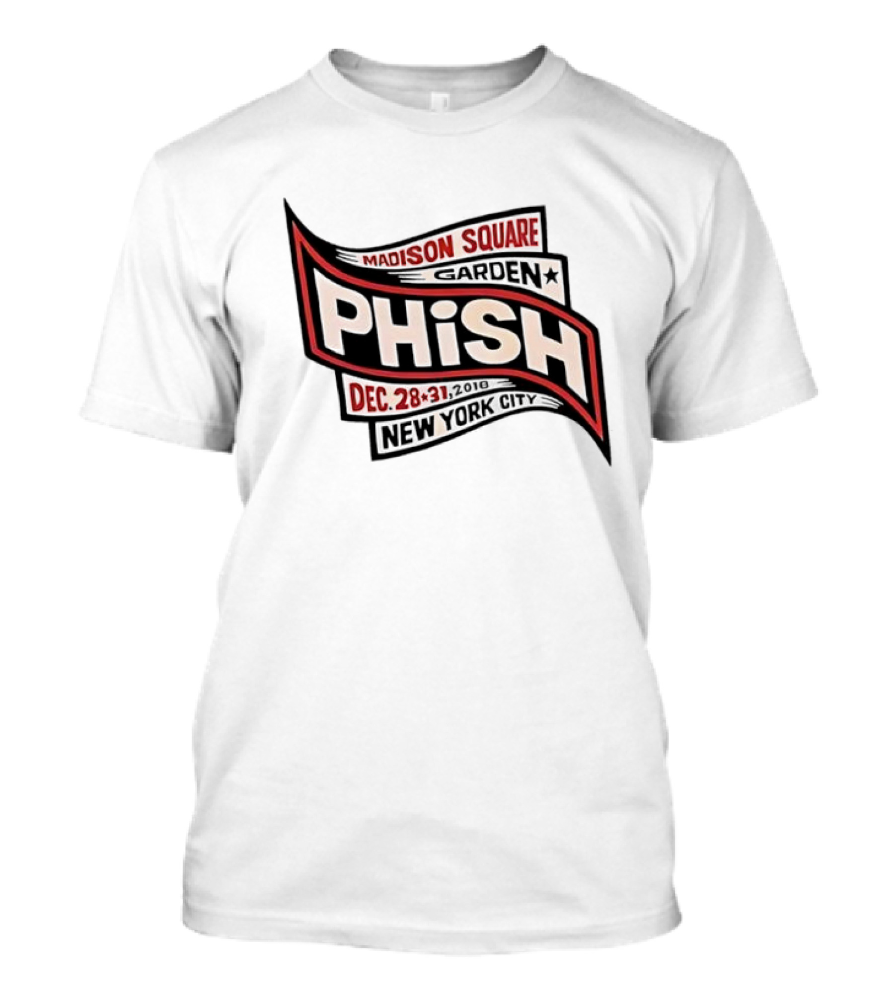 Madison Square Garden Phish December 28 T-Shirt