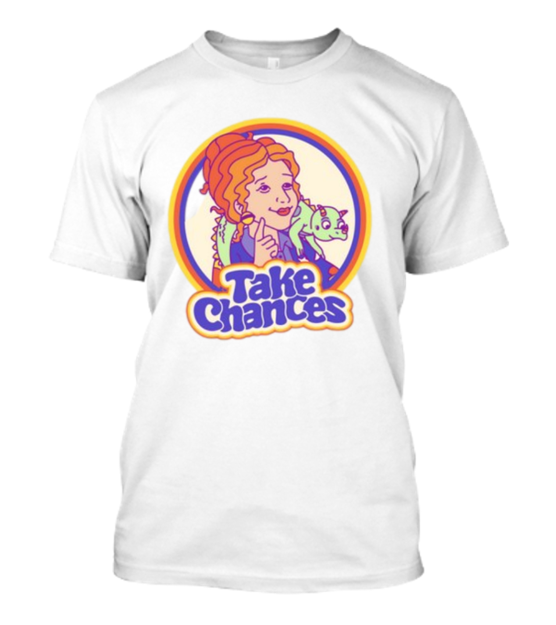 Magic School Bus Take Chances Ms. Frizzle And Liz Adventure T-Shirt