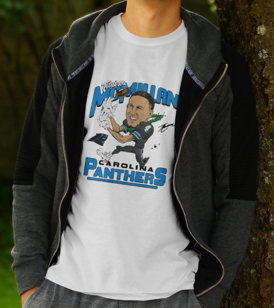 Tetairoa McMillan Carolina Panthers Signature T-Shirt
