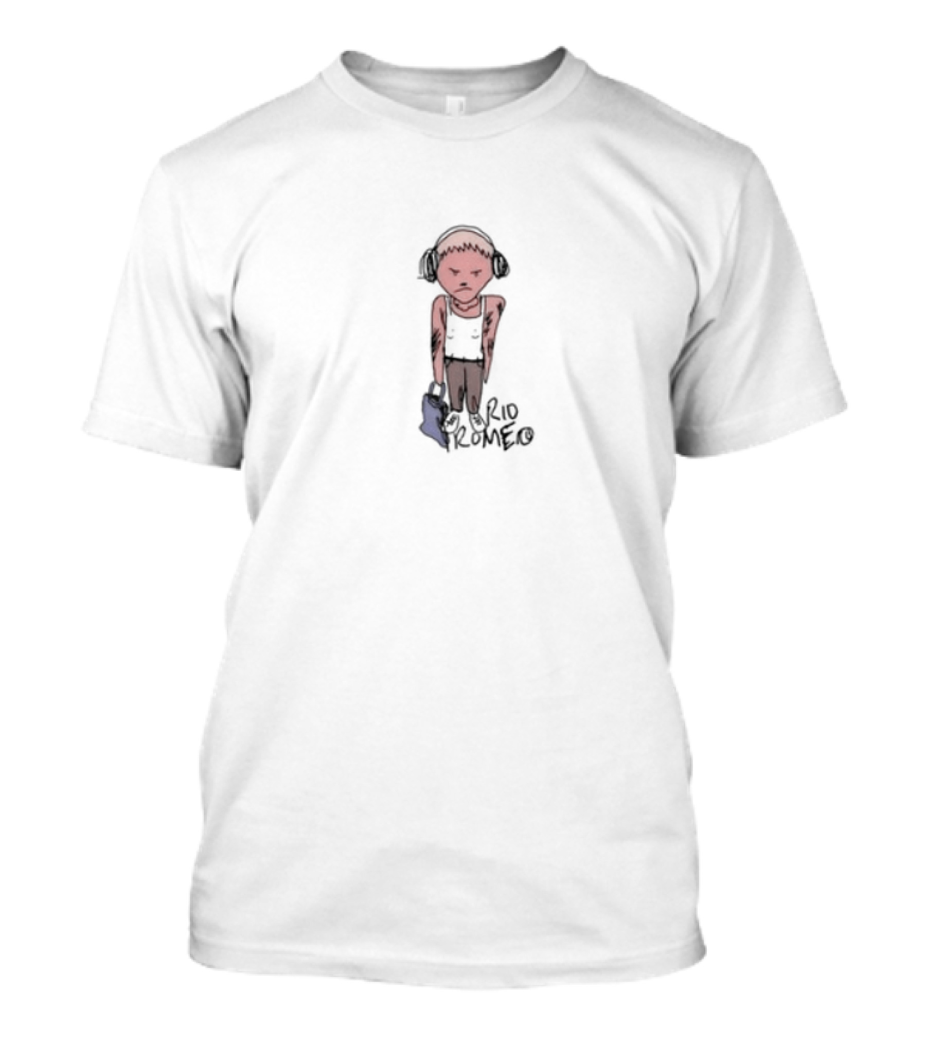 Rio Romeo Sad Femme Headphones Blue Bag T-Shirt